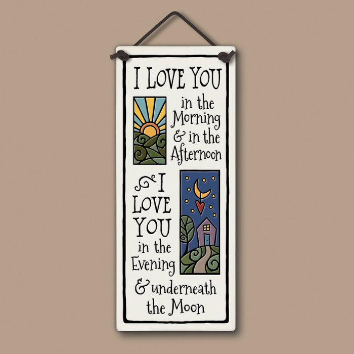Ceramic Tile - Underneath the Moon Love - B-331