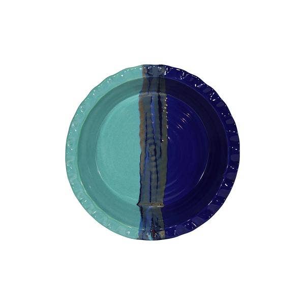 Deep Dish Pie Plate with Recipe: Mystic Water
