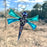 Sun Catcher - Dragonfly - Small - Purple/Aqua