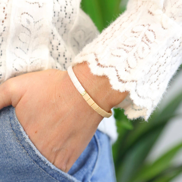 ATTRACTION - Tila Bead Bracelet | Single: 6.50 Inches - M