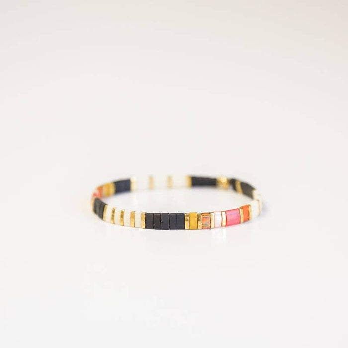 CITY LIGHTS - Tila Bead Bracelet | Single: 6.50 Inches - M