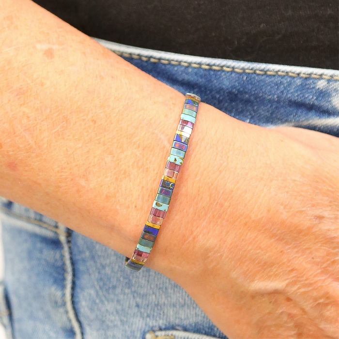 FANTASIA - Tila Bead Bracelet | Single: 6.50 Inches - M