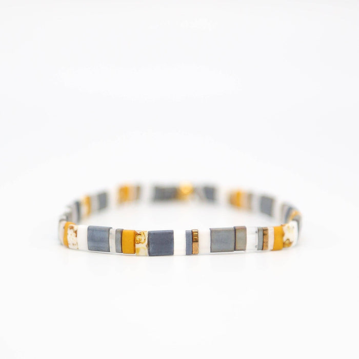 HUDSON - Tila Bead Bracelet: 6.50 inches - M