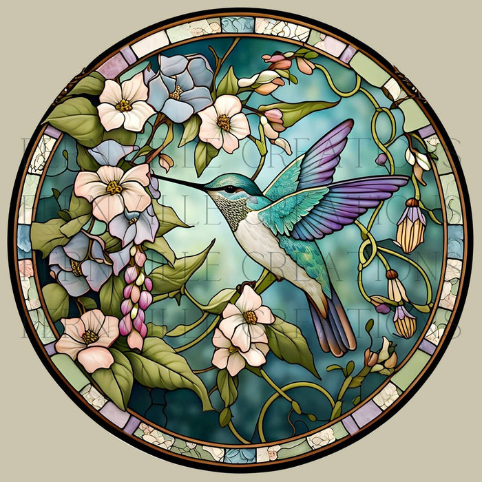 Coaster - Hummingbird Ceramic Coaster - FC