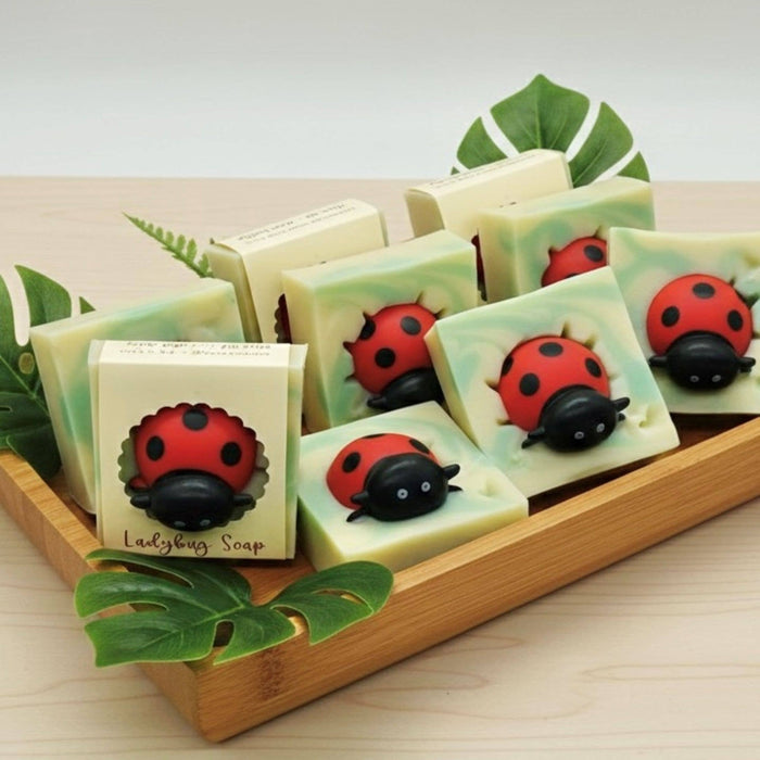 Ladybug Handmade Soap Bar