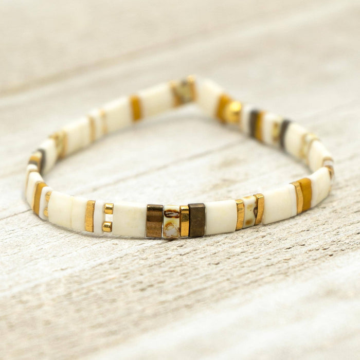 EGYPT - Tila Bead Bracelet | Single: 6.50 Inches - M