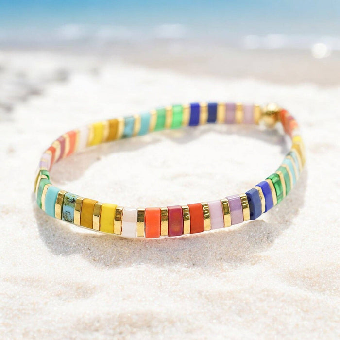 KALEIDOSCOPE - Tila Bead Bracelet | Single: 6.50 Inches - M