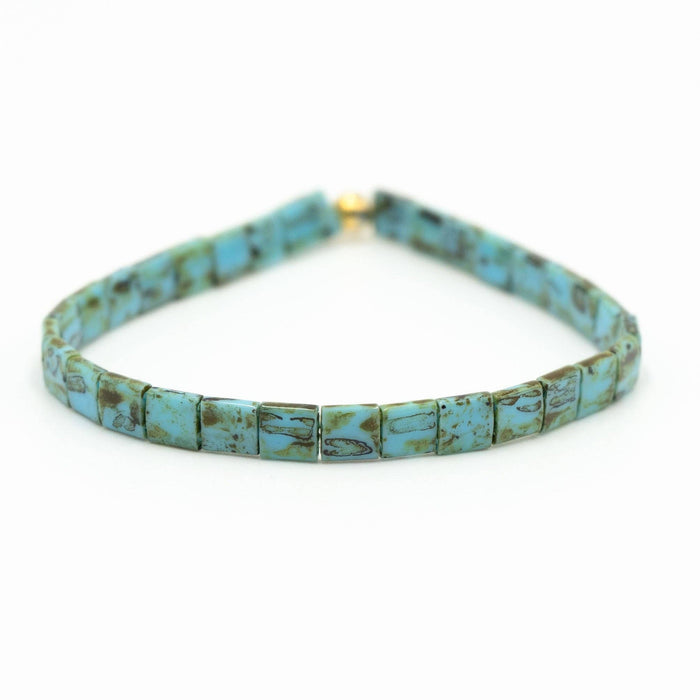 GETAWAY - Tila Bead Bracelet: 6.50 inches - M