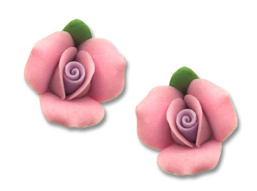 Ceramic Pink/Purple Flower