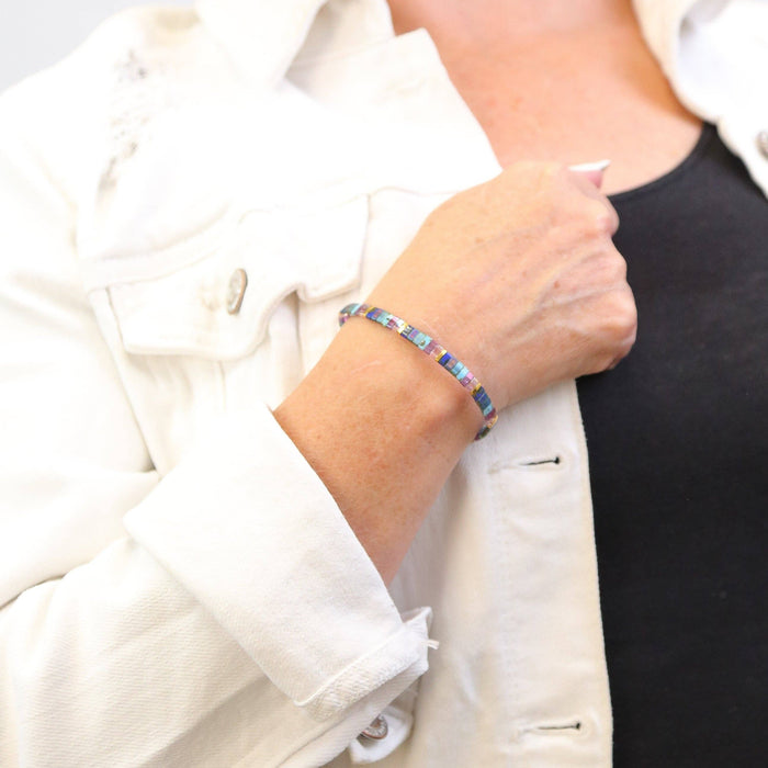 FANTASIA - Tila Bead Bracelet | Single: 6.50 Inches - M