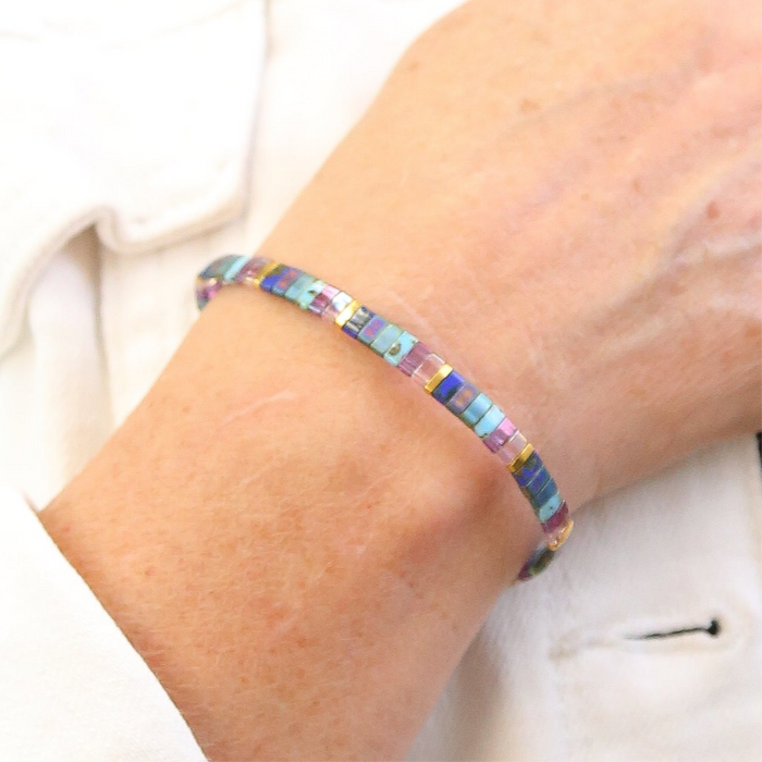 FANTASIA - Tila Bead Bracelet | Single: 6.50 Inches - M