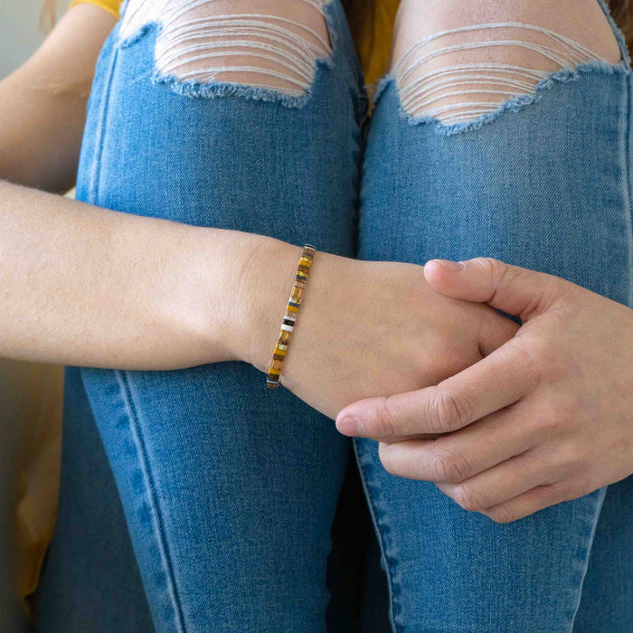 ARIZONA - Tila Bead Bracelet | Single: 6.50 Inches - M