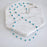 Faceted Turquoise Choker Necklace: Gold Plated