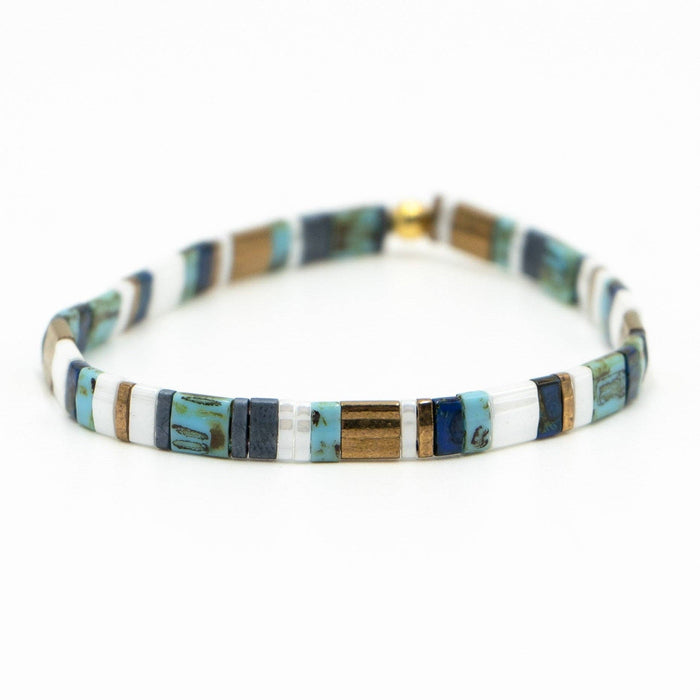 HUDSON - Tila Bead Bracelet: 6.50 inches - M