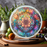 Tempered Glass Cutting Board: Mandala - 8