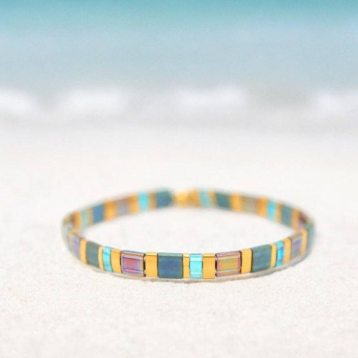 DYNASTY - Tila Bead Bracelet | Single: 6.50 Inches - M