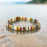 CAROLINA BEACHES - Tila Bead Bracelet | Single: 6.50 Inches - M