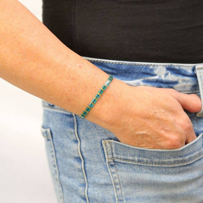 SEASIDE - Tila Bead Bracelet | Single: 6.50 Inches - M