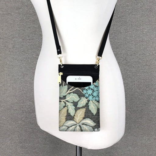 Purse - Cell Phone Case - Adjustable - In Bloom