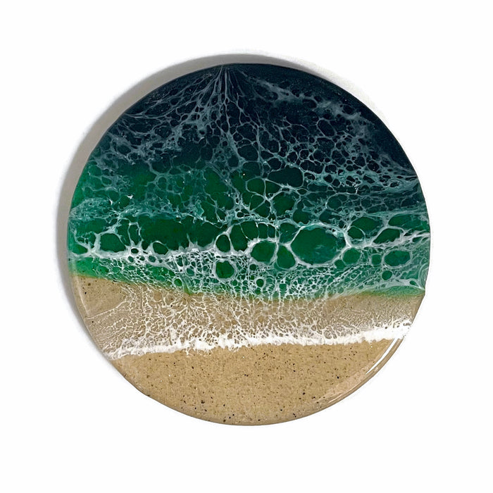 Ocean Wave Coasters - Emerald