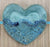 Heart Tray - Ocean Heirloom Lace