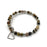 Gemstone Wrap Bracelet - Desert Jasper - Matte - Heart Charm