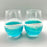 Ocean Wave Stemless Wine Glass - Mermaid Tail