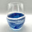 Ocean Wave Stemless Wine Glass - Ocean Blue