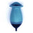 Wall Pocket Vase - Turquoise & Dark Blue
