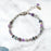 Bracelet - Reflections 7.5-8.5" Freshwater Pearl, Czech Glass, Crystal Simple Bracelet