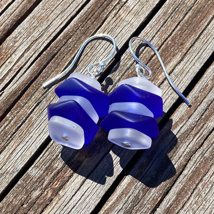 Earrings - Nugget Earrings - Royal Blue - SLS