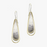 Earrings - Teardrop with Teardrop Ring - MB