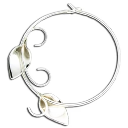 Earrings - Sterling Silver - Lily Vine - D59-SS