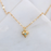 Necklace - Little Opal Heart - Gold - MB