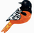 Ornament - Baltimore Oriole - WV