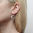 Earrings - Medium Back To Back Cutout Discs - MB