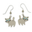 Earrings - Kitty with Blue Eyes - 2312