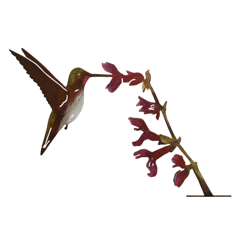 Hummingbird on Flower - EGD