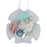 Ornament - Sea Glass Sand Dollar Collage - Turquoise Sea Glass