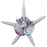 Ornament - White Finger Starfish Collage