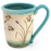 Mug - Hand-Etched Wildlife - Bees - Caribbean Blue - 16oz