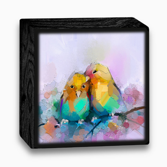 Art Blocks - FA17 - Love Birds - 4x4