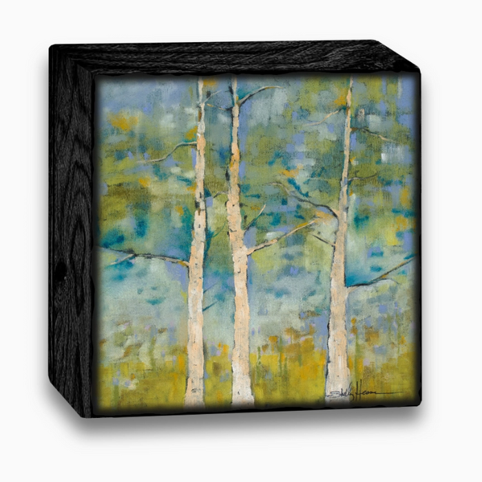 Art Blocks - SH57 - Spring Birches - 4x4