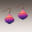 Sunset Beach Ginkgo Handmade Earrings