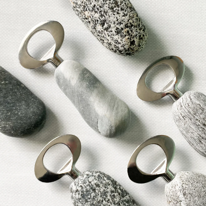 Stone Bottle Opener - Stainless Steel