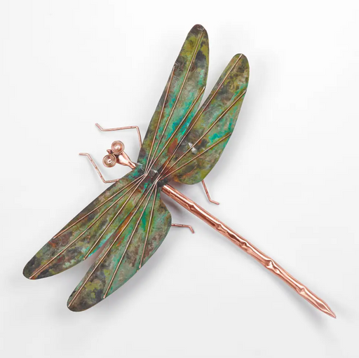 Copper Dragonfly Wall Art - HCF