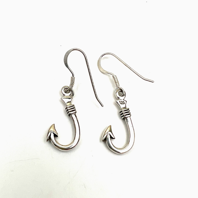 Earrings - Fish Hook - JG