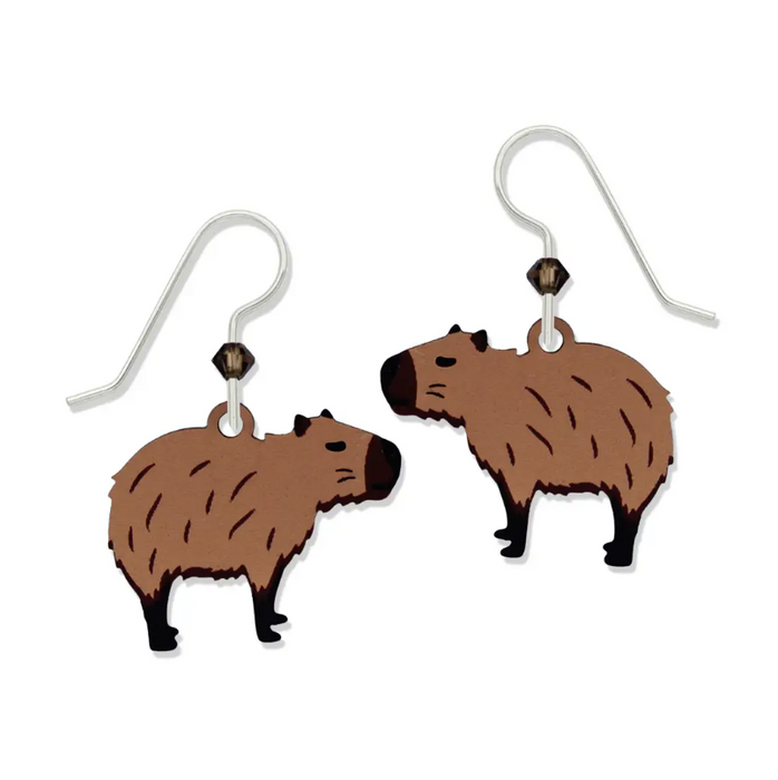 Earrings - Capybara