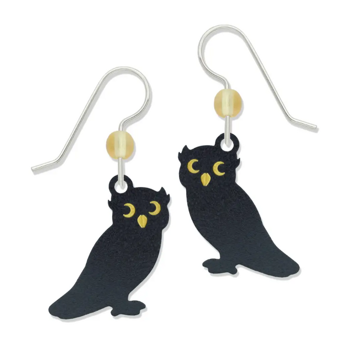 Earrings - Owl - 5231