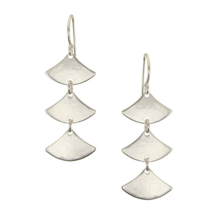 Earrings - Linked Fans Wire - MB